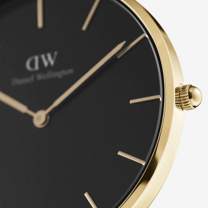 Immagine prodotto Daniel Wellington Classic Petite Evergold Black (28 mm) (Orologio da polso analogico, 28 mm)