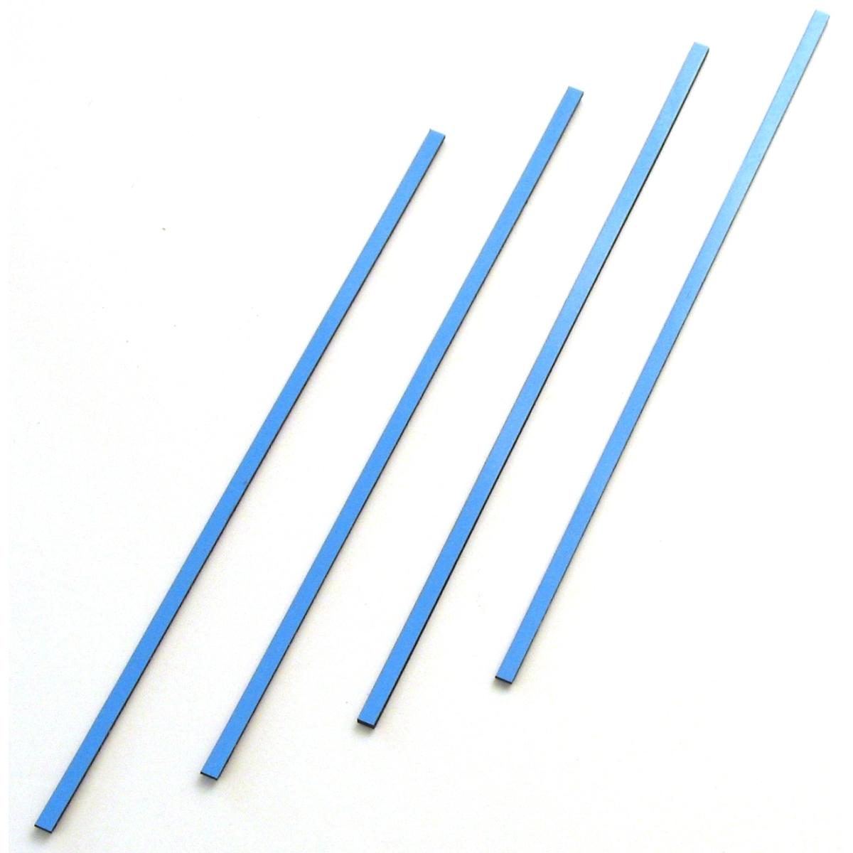 Ultradex, Magnet, Magnetisches Band 250x5mm VE=4 Stück hellblau (4 x)