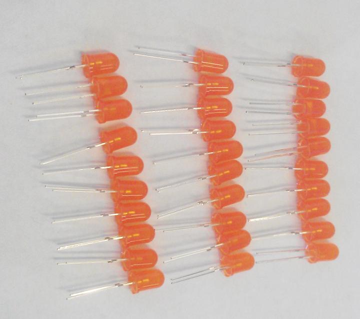 Produktbild OEM 30 Stk. LED Orange 5mm