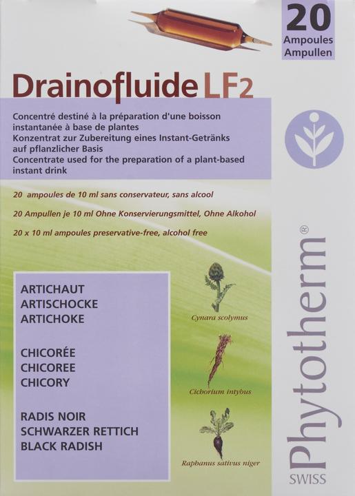 Image du produit Drainofluid LF n° 2 ampoules (20 pcs, Ampoules, 358 g)