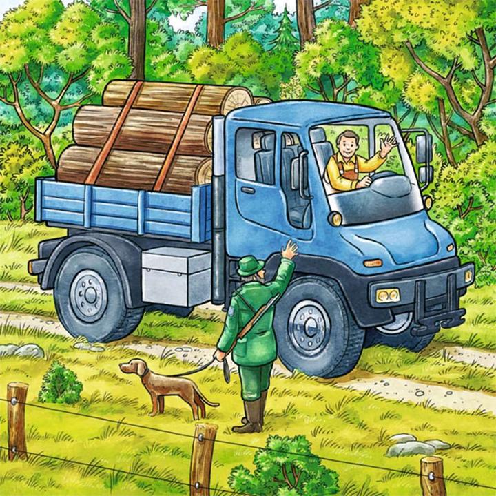 Image du produit Ravensburger Machines agricoles (49 pièces)