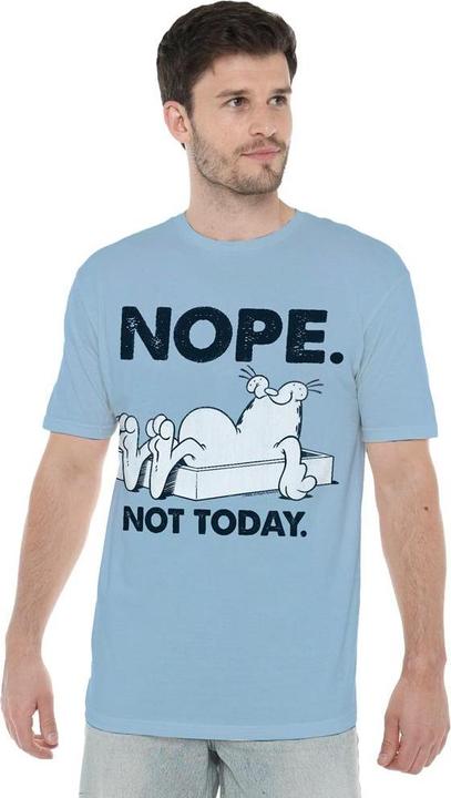 Actual product image Garfield Mens Nope T-Shirt (XXL)