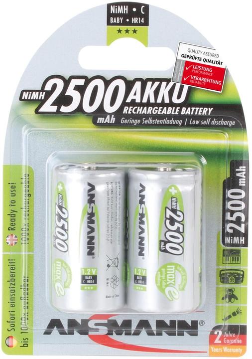 Ansmann Baby C (2 Stk., C, 2500 mAh)
