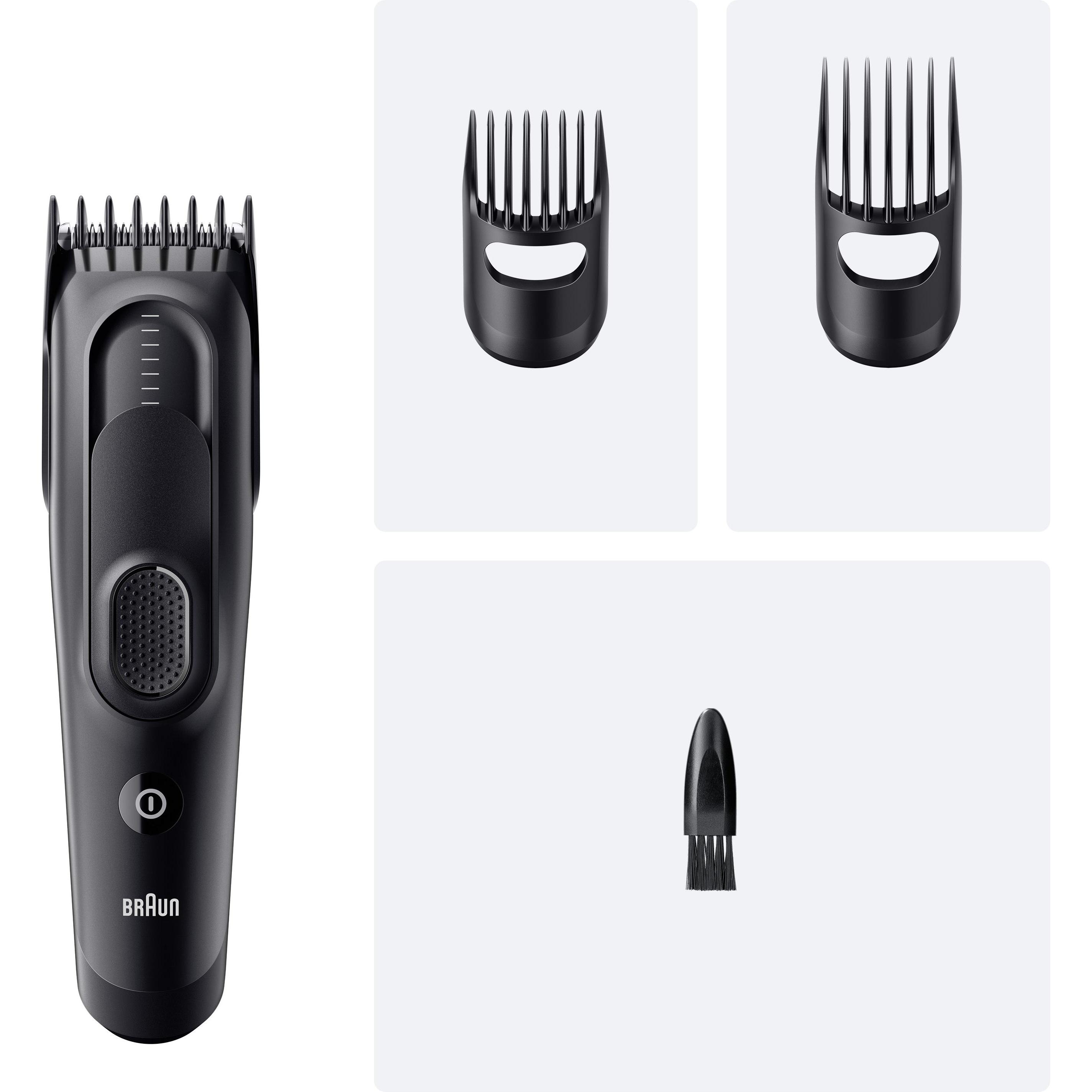 Braun Nero Regolabarba + Tagliacapelli, Hairclipper Series 5