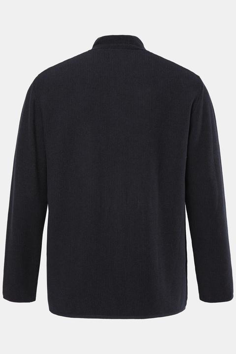 Produktbild JP1880 Stricksakko, FLEXNAMIC®, Stehkragen, Druckknöpfe (XL)
