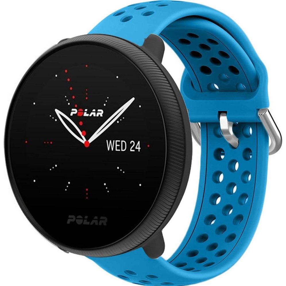 Strap-it Silikonband (Silikon, Ignite 2), Uhrenarmband, Blau