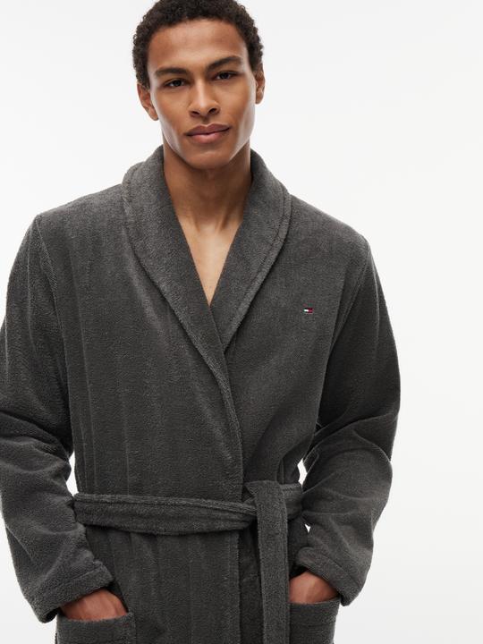 Produktbild Tommy Hilfiger Bademantel "Icon" Anthrazit (S)