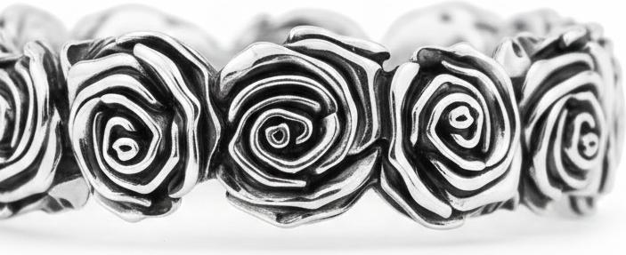 Produktbild Thomas Sabo Ring Midnight Rose Silber (54, 925 Silber)