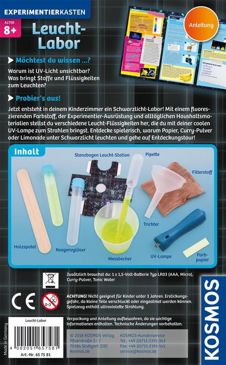 Produktbild Kosmos Experimentierkasten