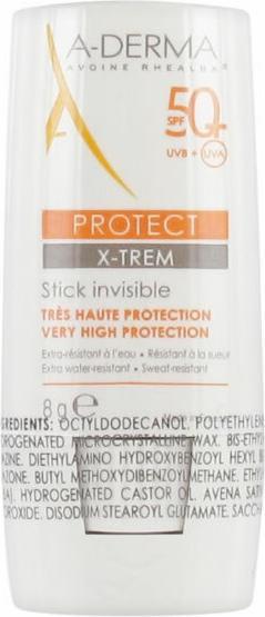 Immagine prodotto A-Derma Proteggi X-Trem (Stick solare, Crema solare viso, SPF 50+, 8 ml, 8 g)