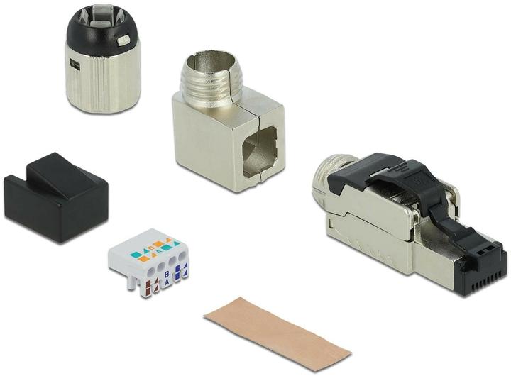 Produktbild Delock Stecker RJ45 Cat.6A Feldkonfektion, 1 Stück, werkzeugfrei (Netzwerkkabel Stecker)