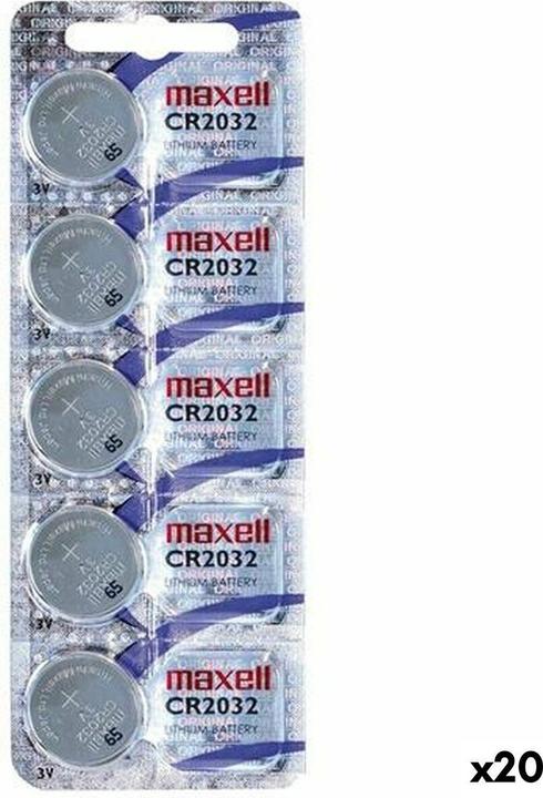 Produktbild Maxell CR 2032 3V Lithiumbatterie (100 Stk., CR2032, 220 mAh)