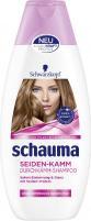 Schwarzkopf Schauma Shampoo seiden-kamm, 400ml Flasche (400 ml)