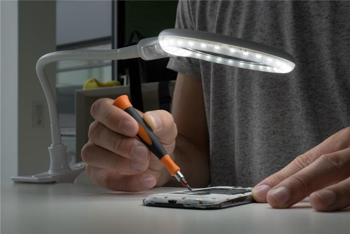 Immagine prodotto Goobay Lampada LED a pinza con lente d'ingrandimento