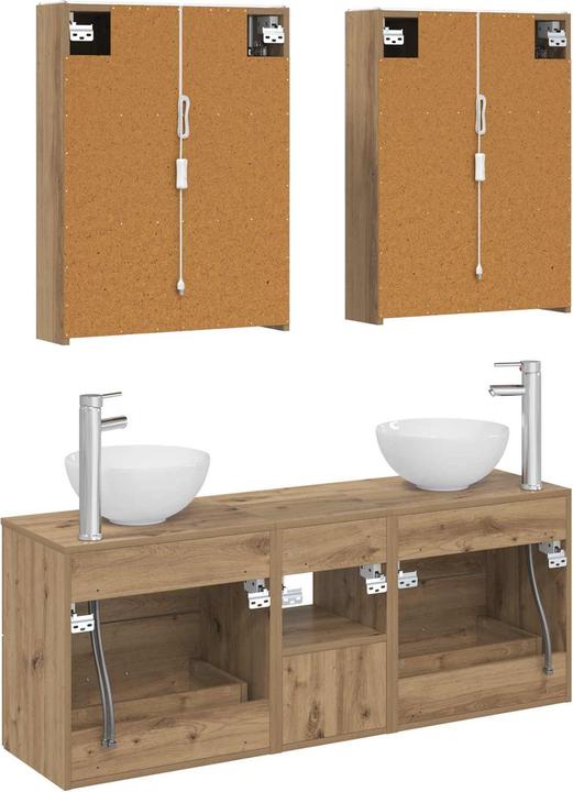 Produktbild vidaXL Badezimmerschrank-Set