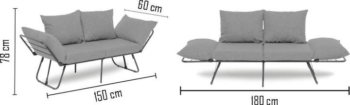 Actual product image Atelier del Sofa Viper (2 person sofa)