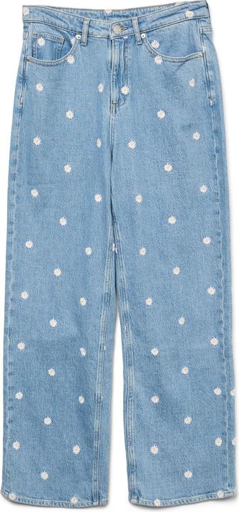 Vero Moda VMTESSA Hohe Taille Jeans Weit geschnitten (W28/L32)