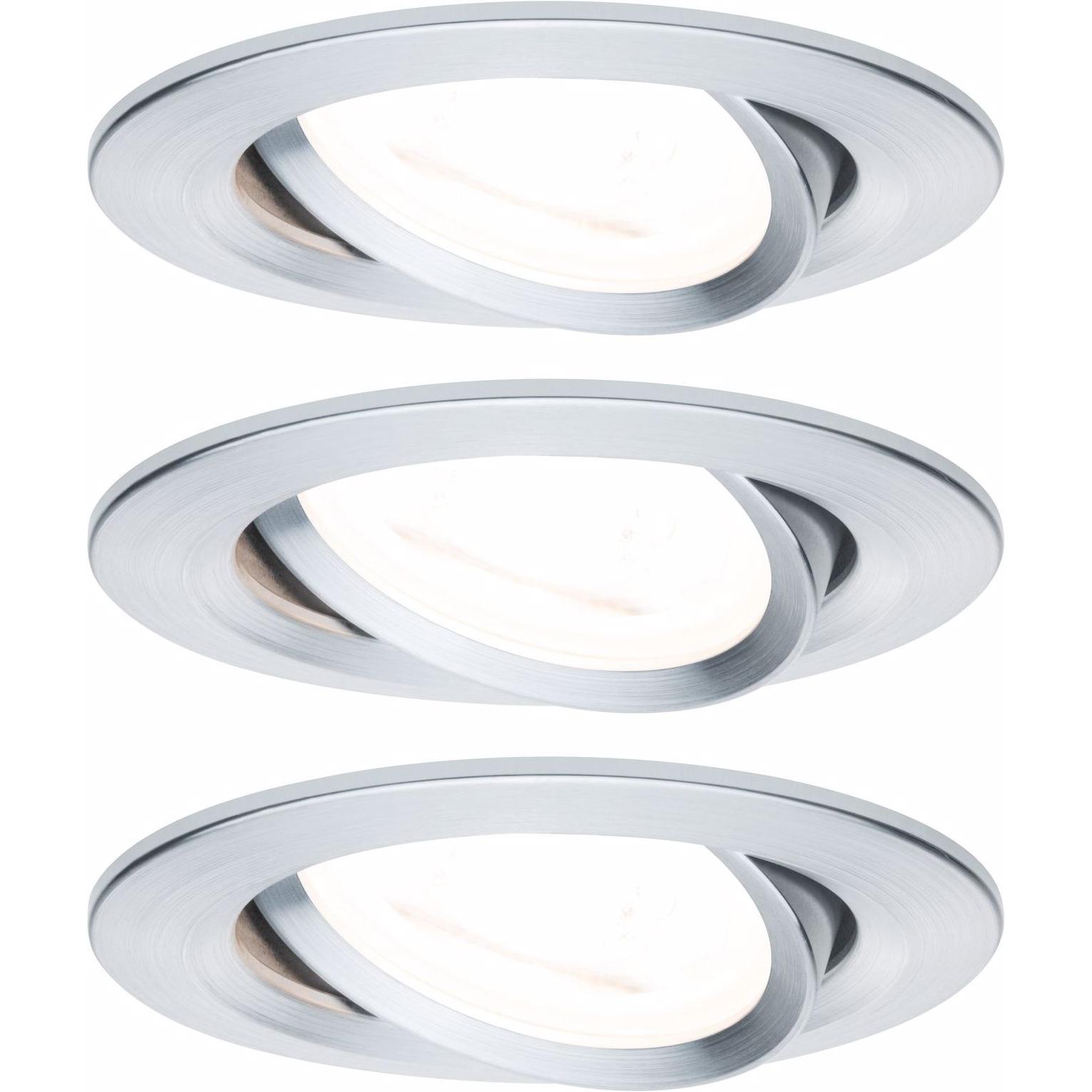 Paulmann, Wandleuchte + Deckenleuchte, Einbauleuchte Nova Set (460 lm, GU10)