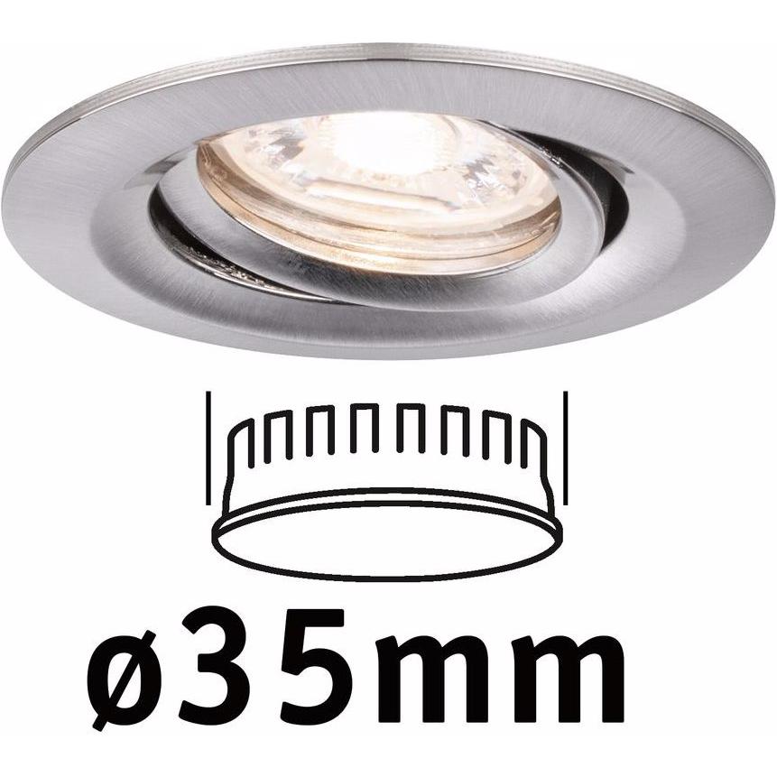 Paulmann, Wandleuchte + Deckenleuchte, Einbauleuchte Nova Mini (310 lm)