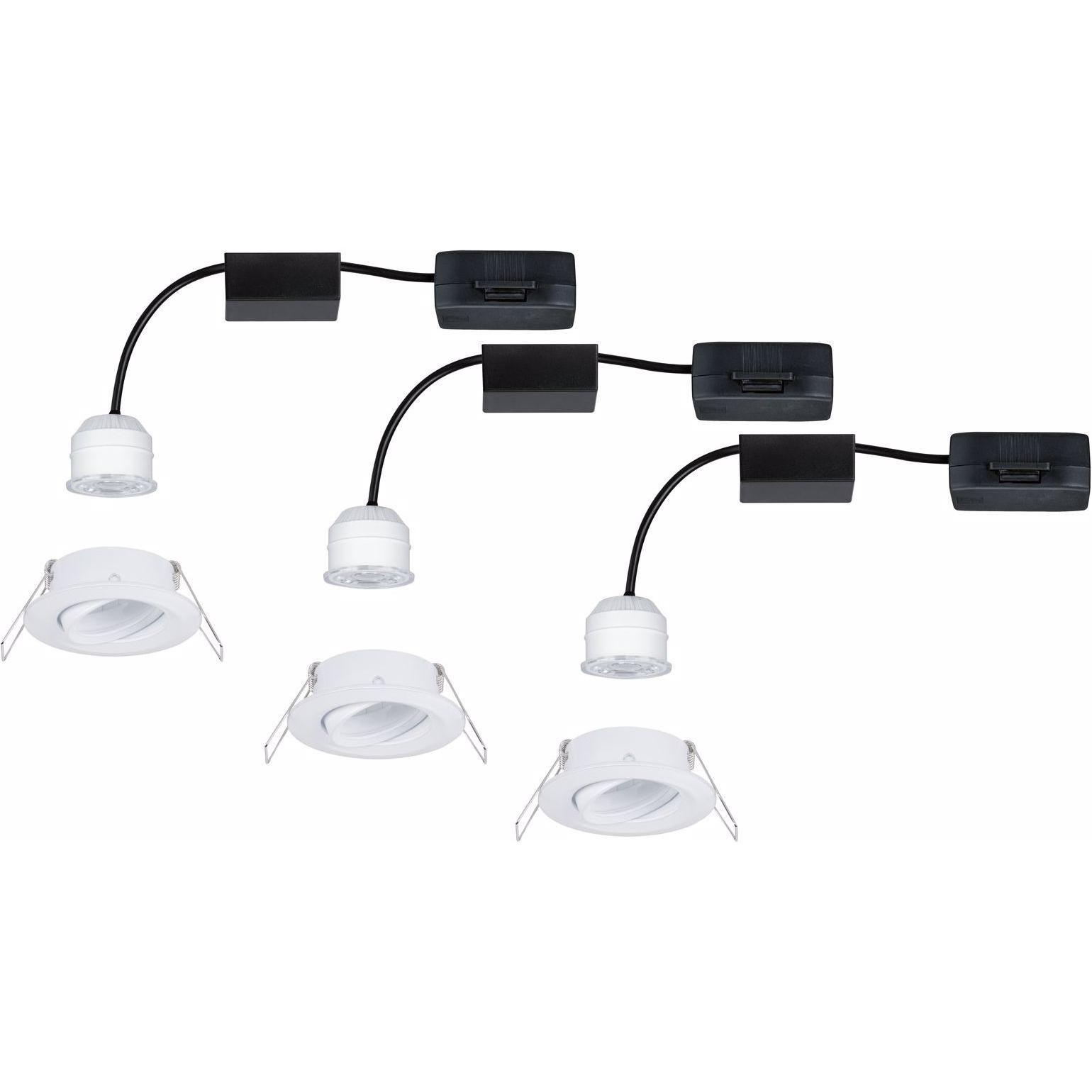 Paulmann, Wandleuchte + Deckenleuchte, Einbauleuchte Nova Mini (310 lm)