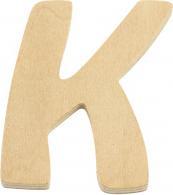 Produktbild Rayher Holz- Buchstabe K, FSC Mix Credit, 6cm ø