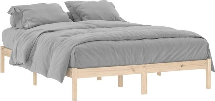 Image du produit VidaXL Bett ohne Matratze Kiefer (152x203)