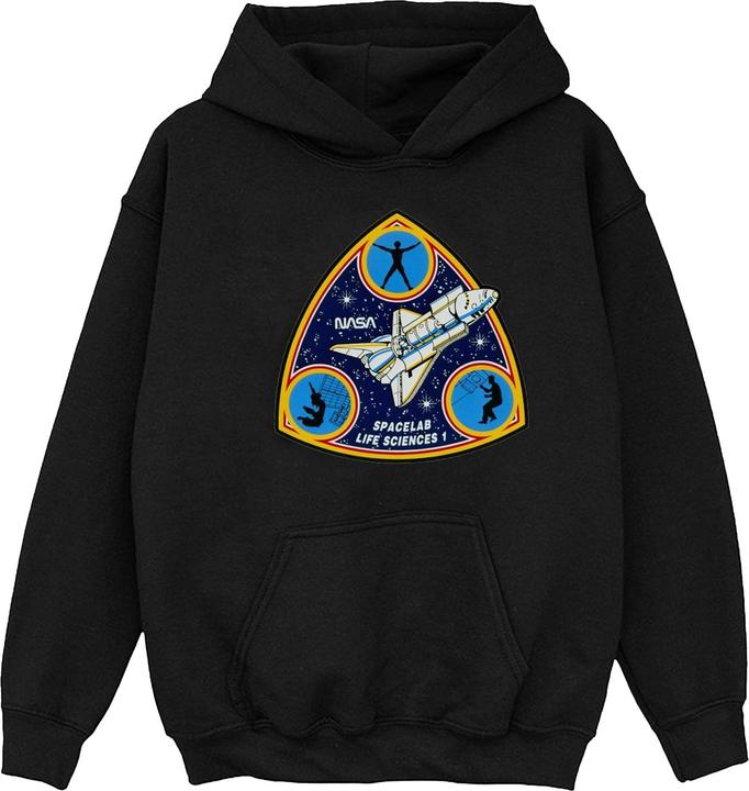 Immagine prodotto Nasa Classic Spacelab Life Science Felpa con Cappuccio Ragazzi (140, 146)