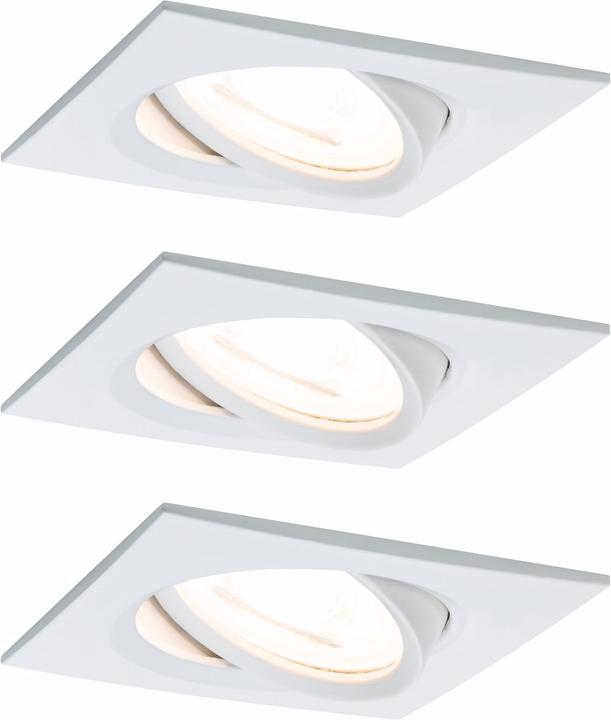 Produktbild Paulmann Einbauleuchte Nova Set (GU10, Aluminium)