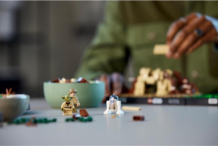 Immagine prodotto LEGO Star Wars 75330 Addestramento Jedi a Dagobah Diorama (75330, LEGO Star Wars)