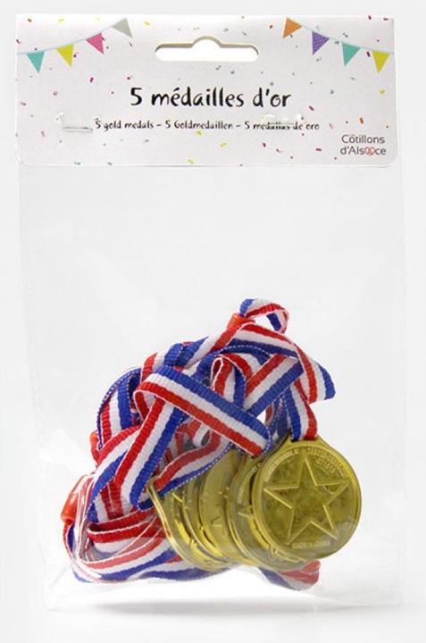 Produktbild Médailles d'Or (5pcs) (5 Stk.)