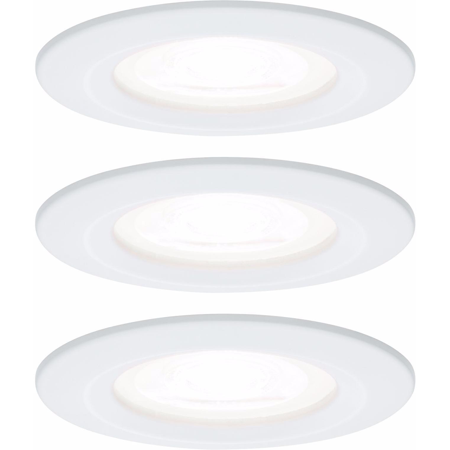 Paulmann Bianco Applique + Plafoniera, Apparecchio Da Incasso Nova Set (470 Lm, Gu10)