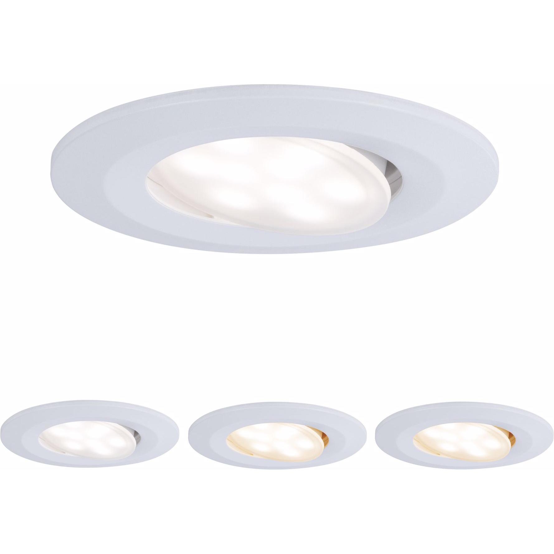 Thumbnail - Paulmann, Wandleuchte + Deckenleuchte, Einbauleuchte Calla Set (550 lm)