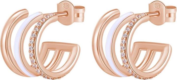 Produktbild Rosato Gaia RZGA26 Sterling Silver Triple Hoop Earrings