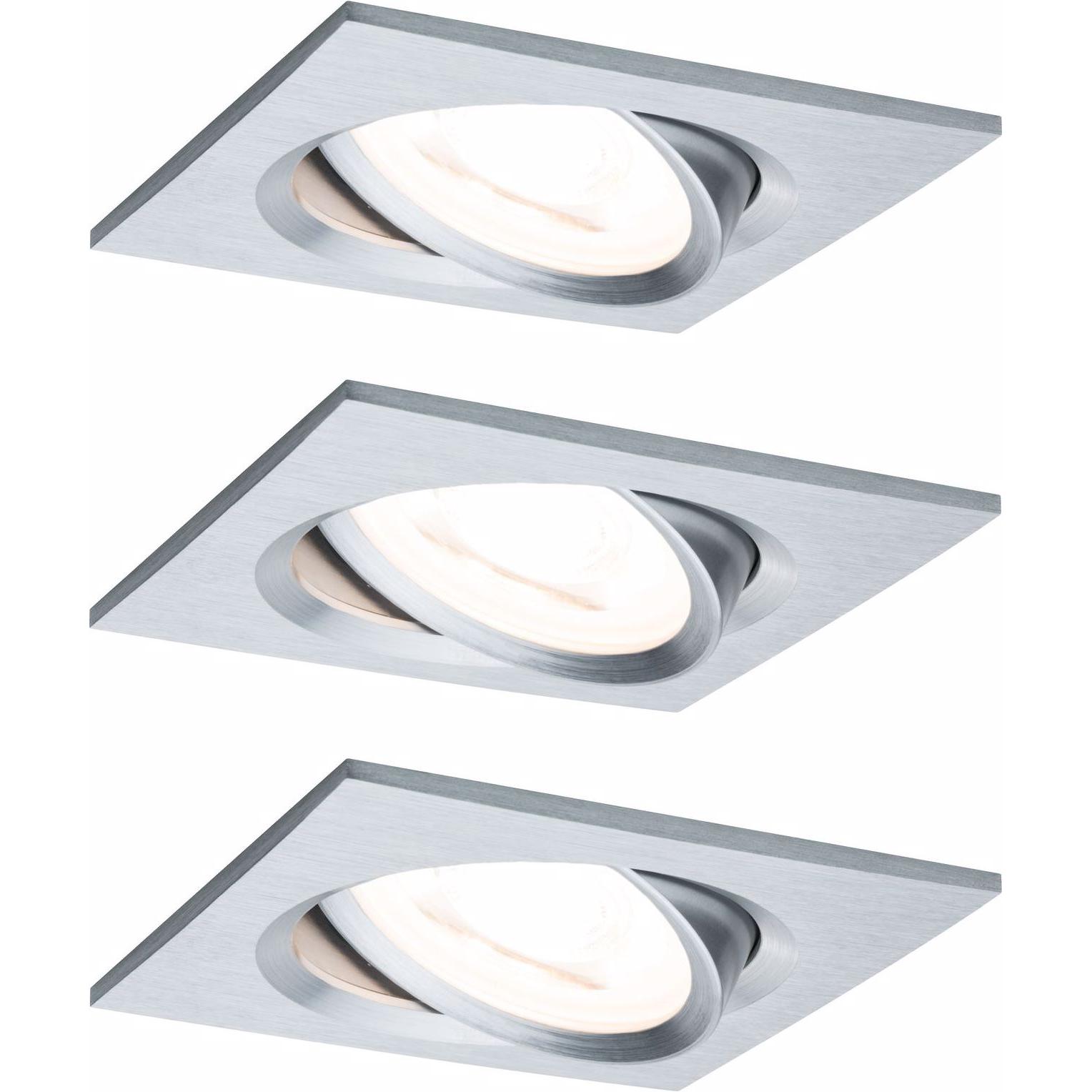 Paulmann, Wandleuchte + Deckenleuchte, Einbauleuchte Nova Set (460 lm)
