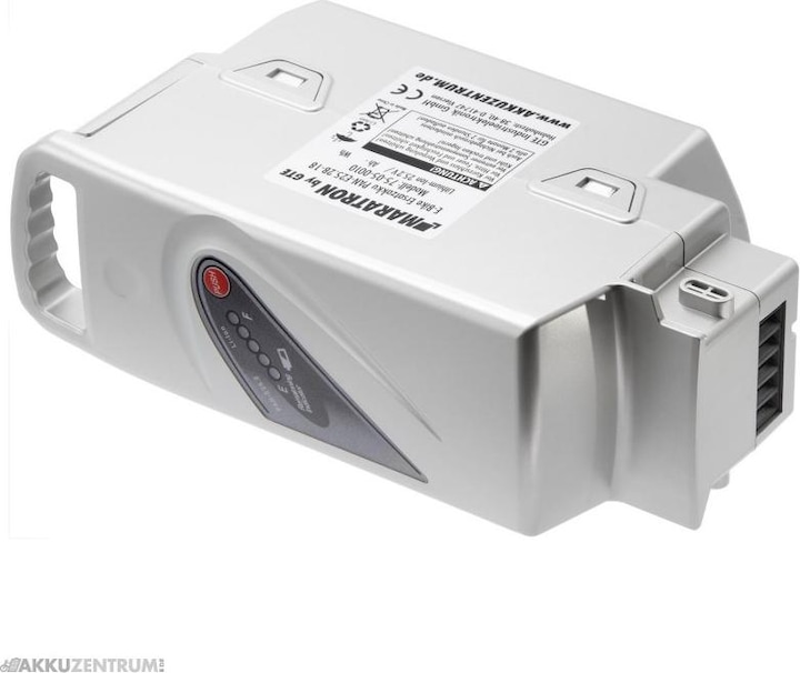 Panasonic E-Bike Akku Maratron Ersatz-Akku für 26V 13Ah silber - Sattelrohr (333 Wh, E-Bike battery)