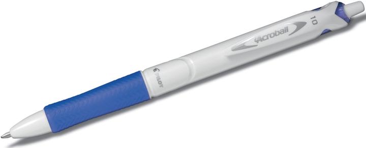 Image du produit Pilot Stylo à bille rétractable ACROBALL PURE WHITE, bleu (Blanc, Bleu, 1x)