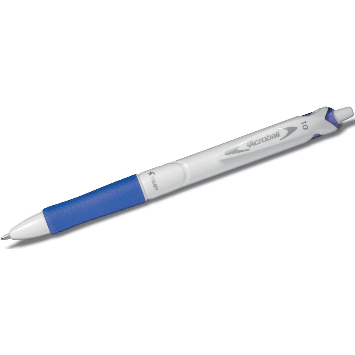 Thumbnail - Pilot, Schreibstifte, Druckkugelschreiber ACROBALL PURE WHITE, blau (Blau, 1 x)