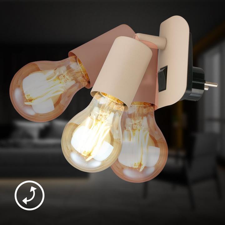 Produktbild Briloner Steckerleuchte mit Schalter (E27)