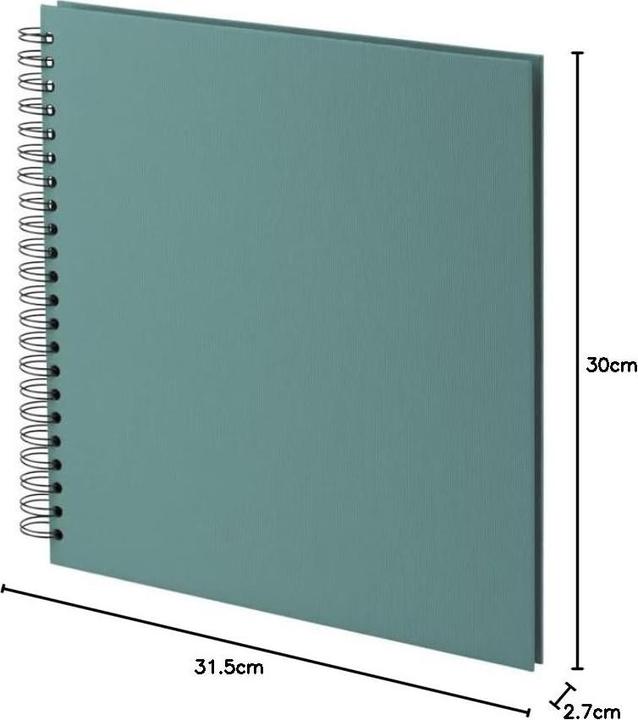 Productafbeelding Rössler Fotoalbum. S.O.H.O. / Opal Wire-o zwart // 290x290 mm (31.50 x 30.10 cm)