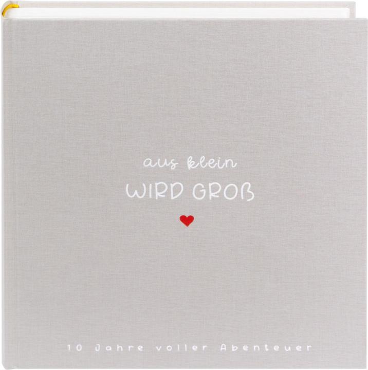 Produktbild Goldbuch aus klein wird GROSS 30x31 100 weisse Seiten 31033 (30 x 31 cm)