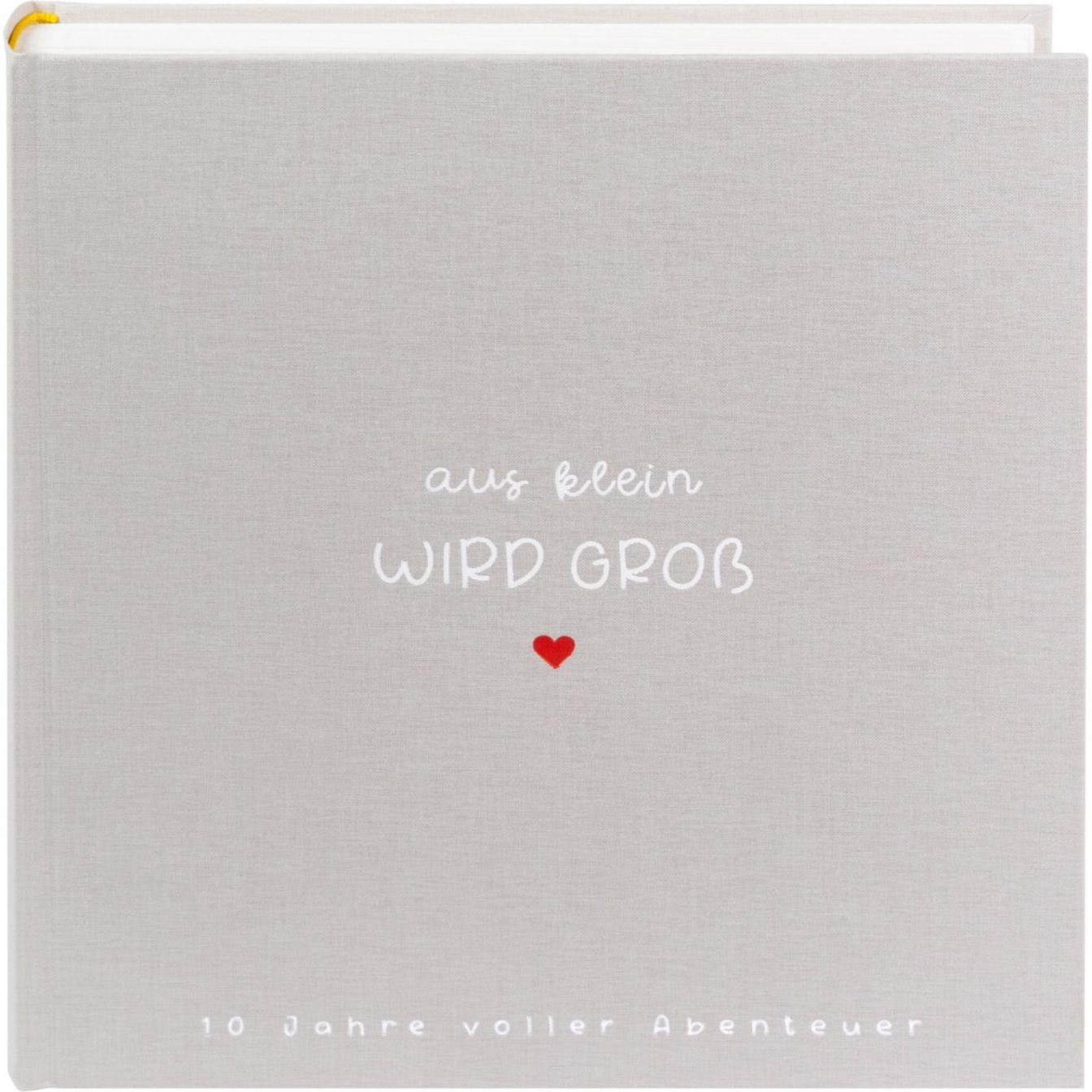Goldbuch, Fotoalbum, aus klein wird GROSS 30x31 100 weisse Seiten 31033 (30 x 31 cm)