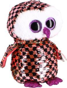 Image du produit Ty Flippables Checks Owl TY36785 (23 cm)