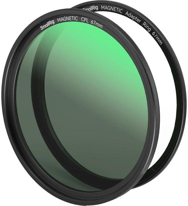 Image du produit SmallRig Filtre CPL emboîtable (67 mm)