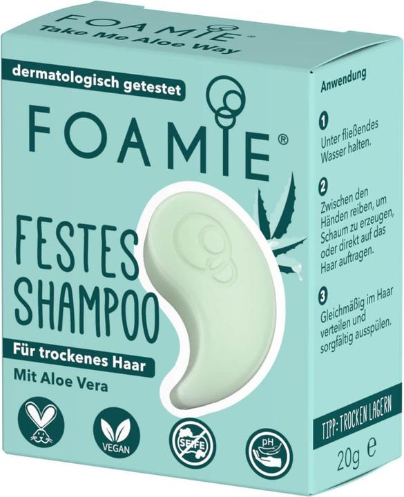 Image du produit Foamie - Shampooing solide Take Me Aloe Way Travel (Shampoing solide)
