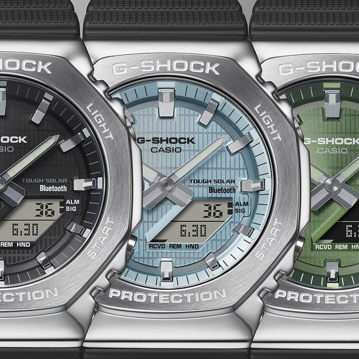 Actual product image G-Shock GBM-2100-1AER (Analogue wristwatch, Digital watch)