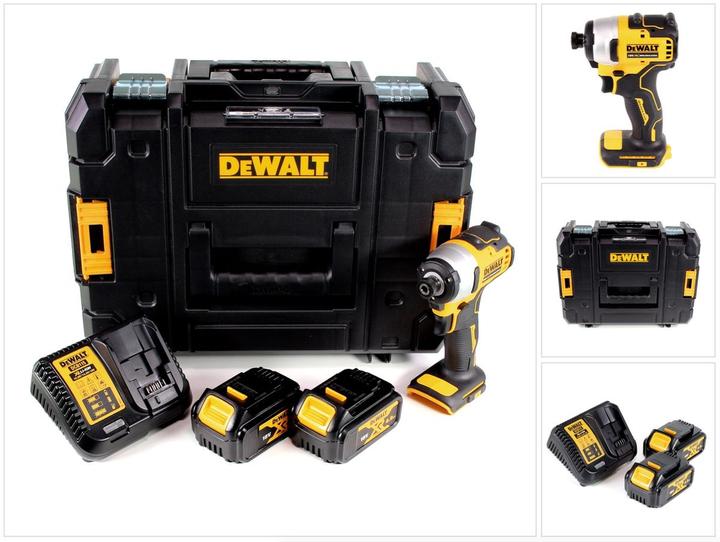 Produktbild DeWalt DCF 809 M2T Akku Schlagschrauber 18 V Brushless Li-Ion in T-STAK Box + 2 x 4,0 Ah Akku + Lade