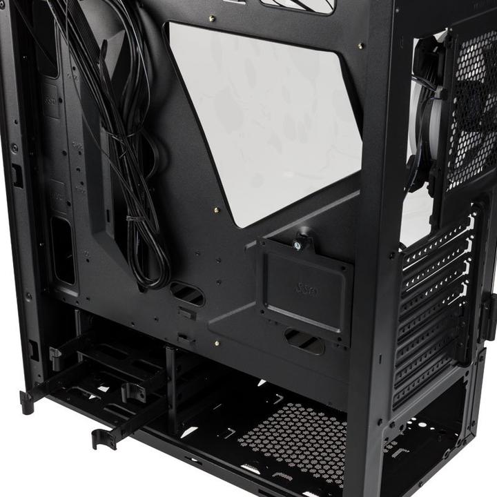 Actual product image Kolink Bastion RGB Midi-Tower, Tempered Glass (ATX, mATX, Mini-ITX, E-ATX)