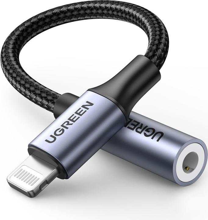Produktbild Ugreen Lightning to 3.5mm Jack Adapter (Lightning, 3.5mm Buchse)