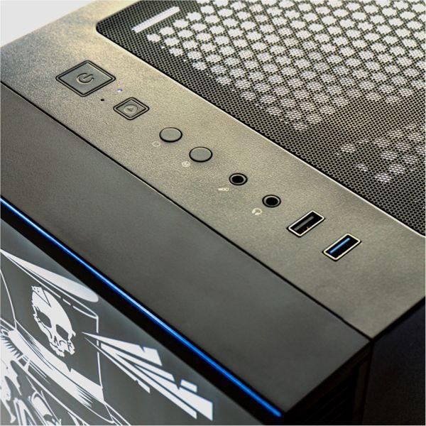 Actual product image GameMax Rockstar 7392, schwarz (1000 GB, 32 GB, Intel Core i7-14700F, Radeon RX 580)