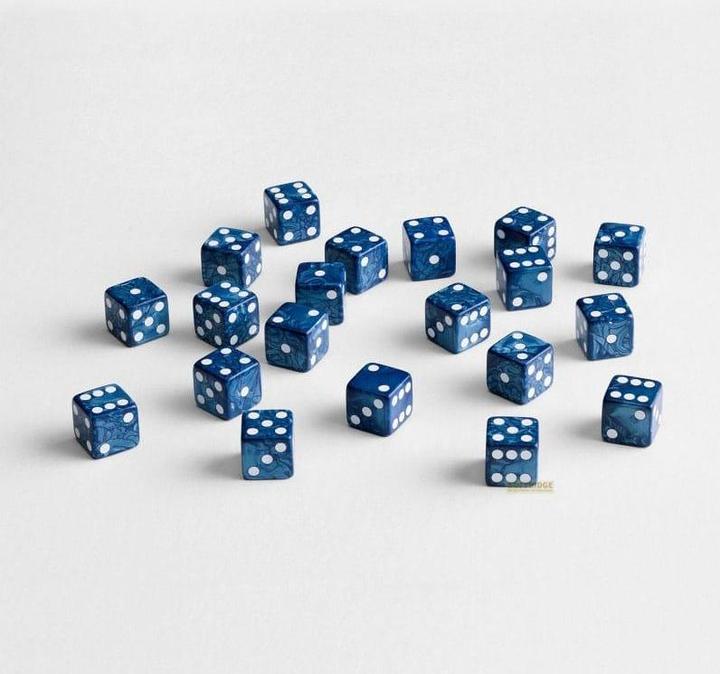 Produktbild Q Workshop Würfel Set Full Pack D6 Kobalt (20)